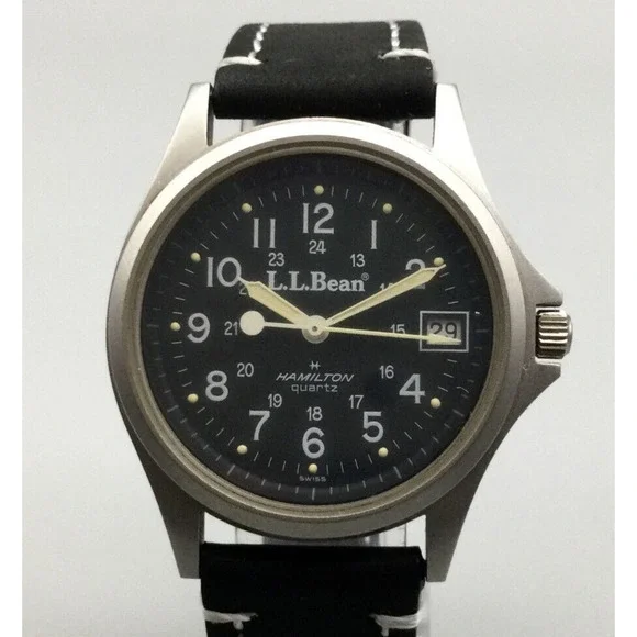 Hamilton Accessories Vintage 98s Hamilton Llbean Field Watch